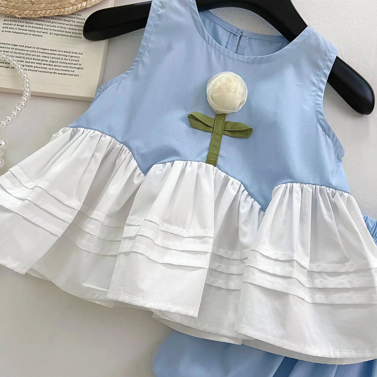 Conjunto Infantil Flor do Céu