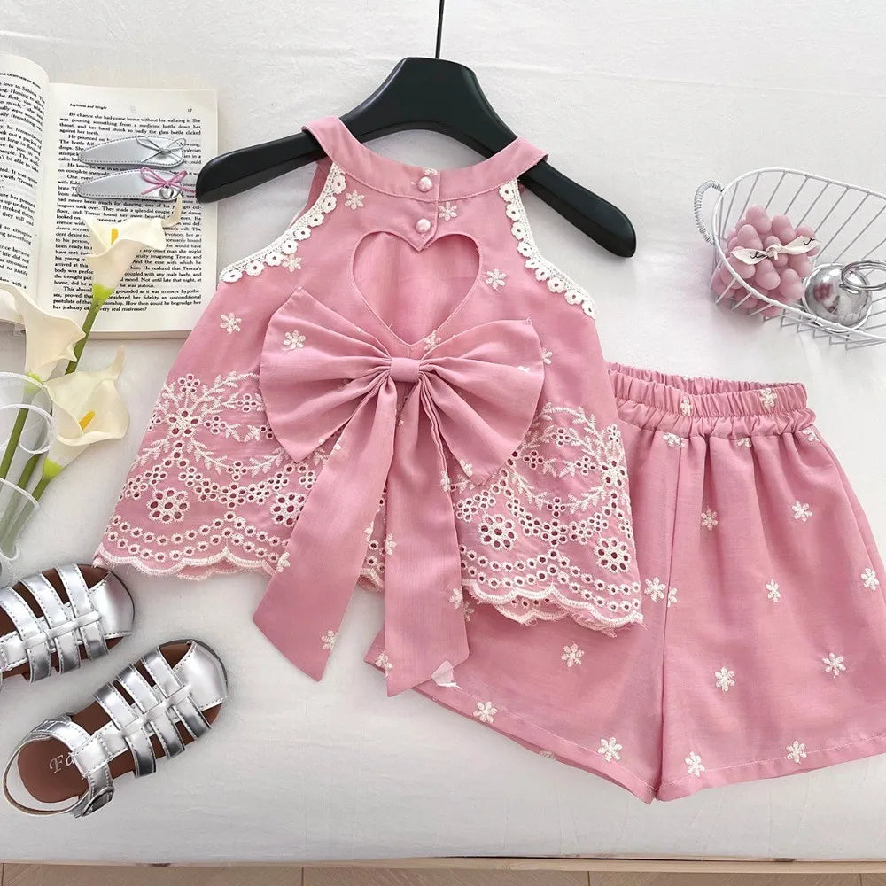 Conjunto Infantil Coração de Encanto