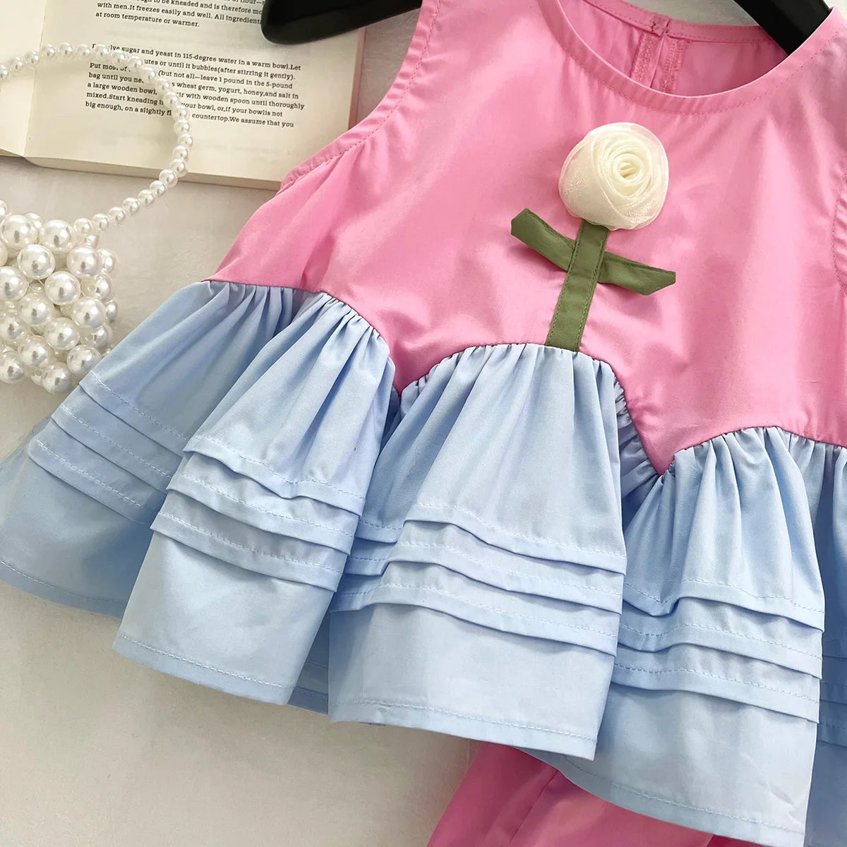 Conjunto Infantil Rosa Bloom