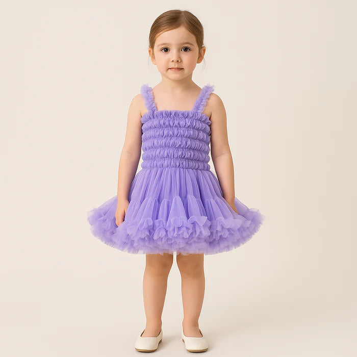 Vestido Tutu Roxo Cloud