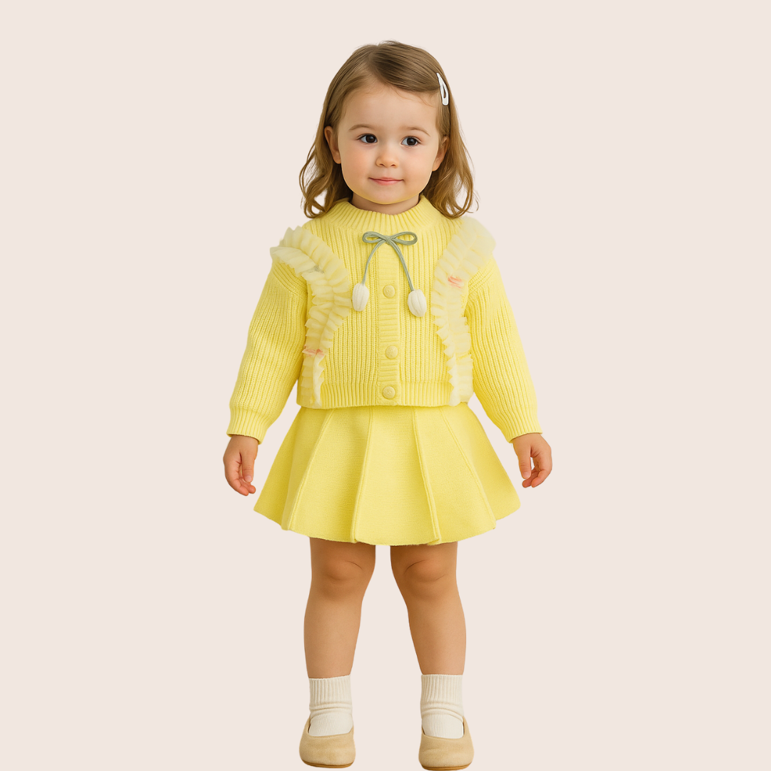Conjunto Infantil Feminino Tulipas