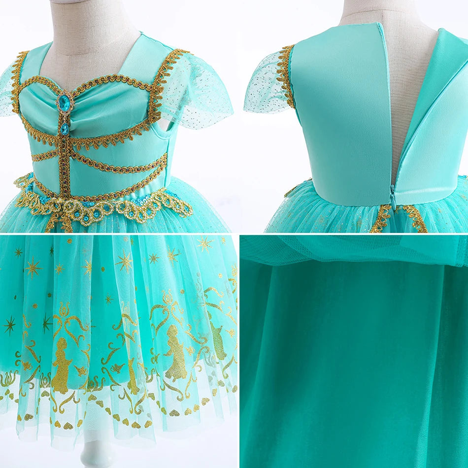 Fantasia Infantil Jasmine Princesa