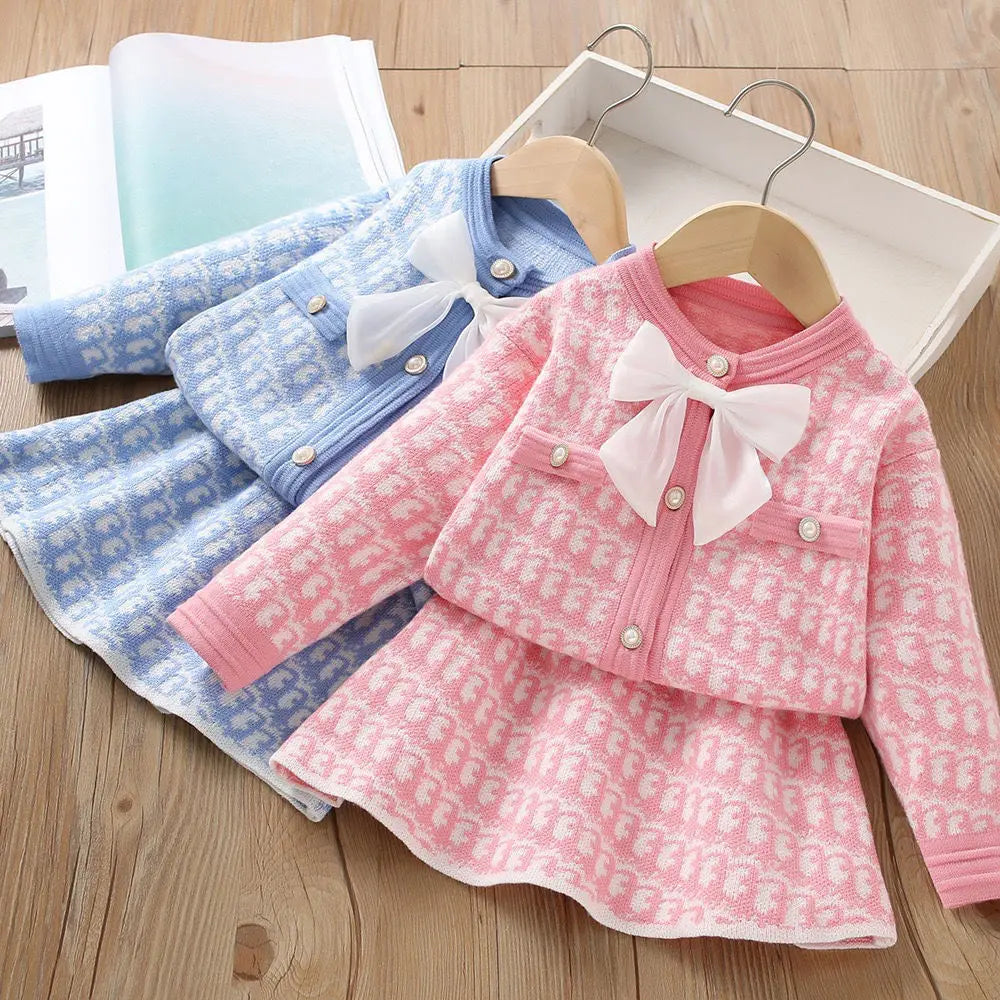 Conjunto Infantil Inverno Encanto com Laço