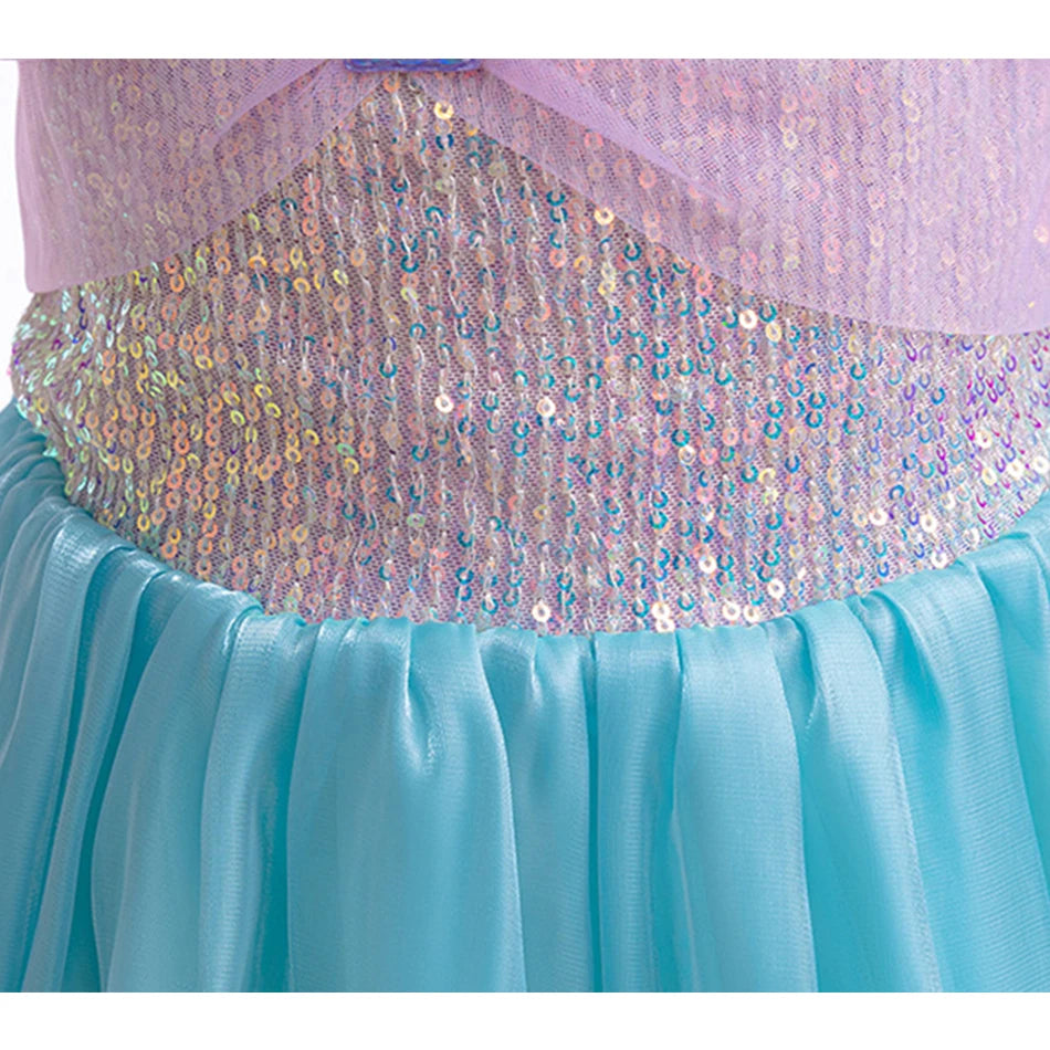 Fantasia Infantil Ariel com Capa