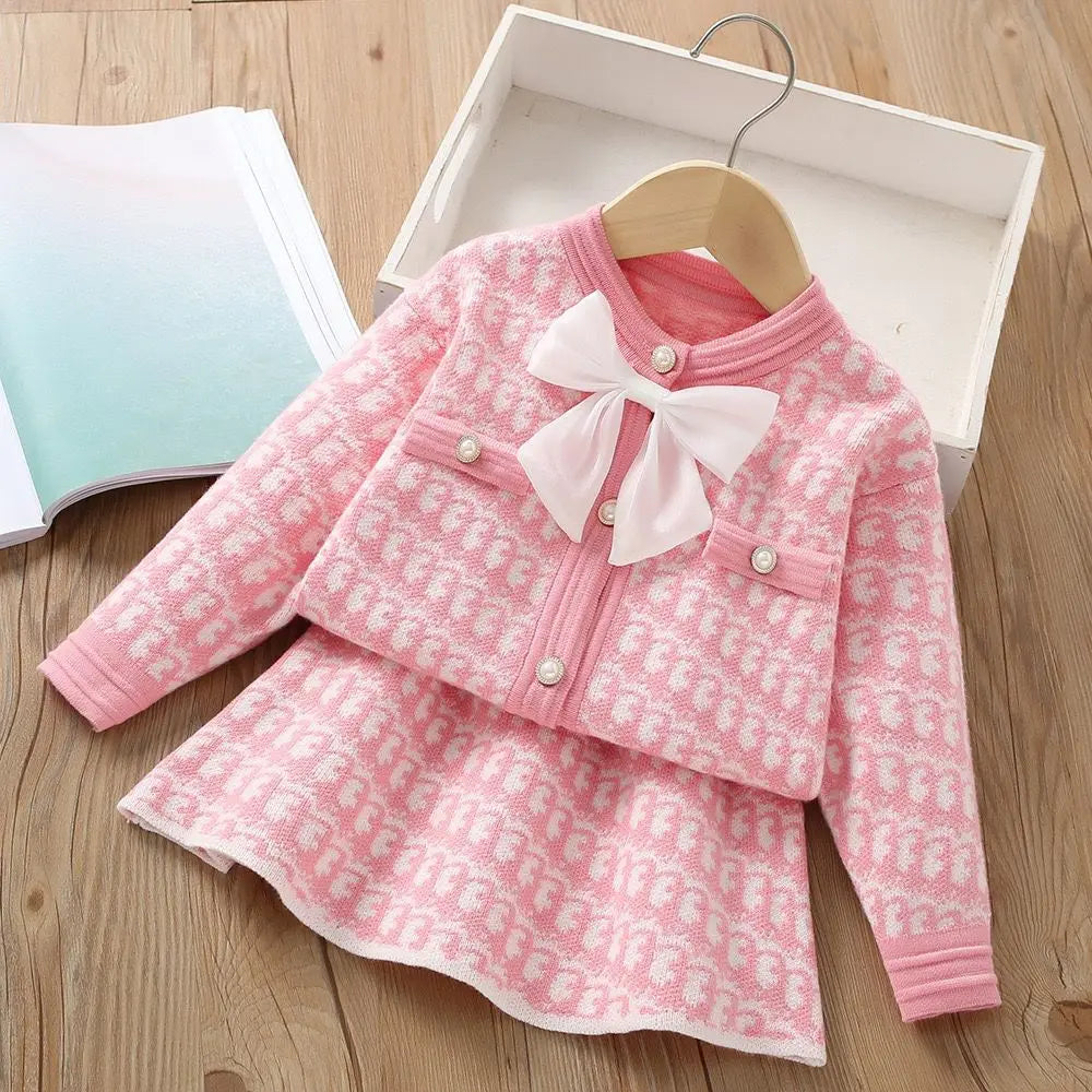 Conjunto Infantil Inverno Encanto com Laço