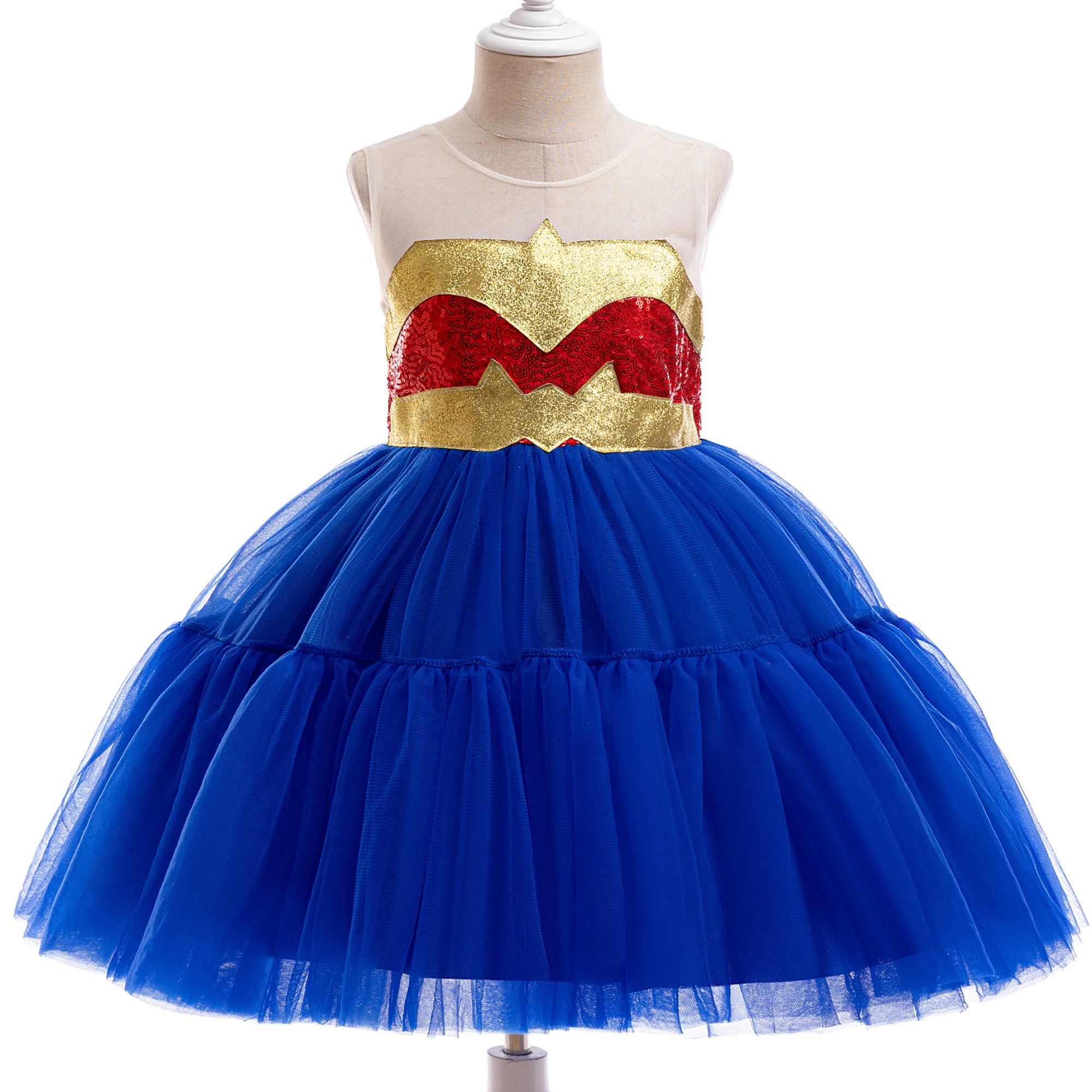 Fantasia Infantil Mulher Maravilha