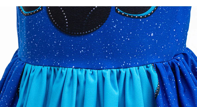 Vestido Fantasia Stitch Infantil