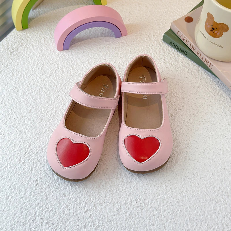 Sapatilha Infantil Coração Fashion