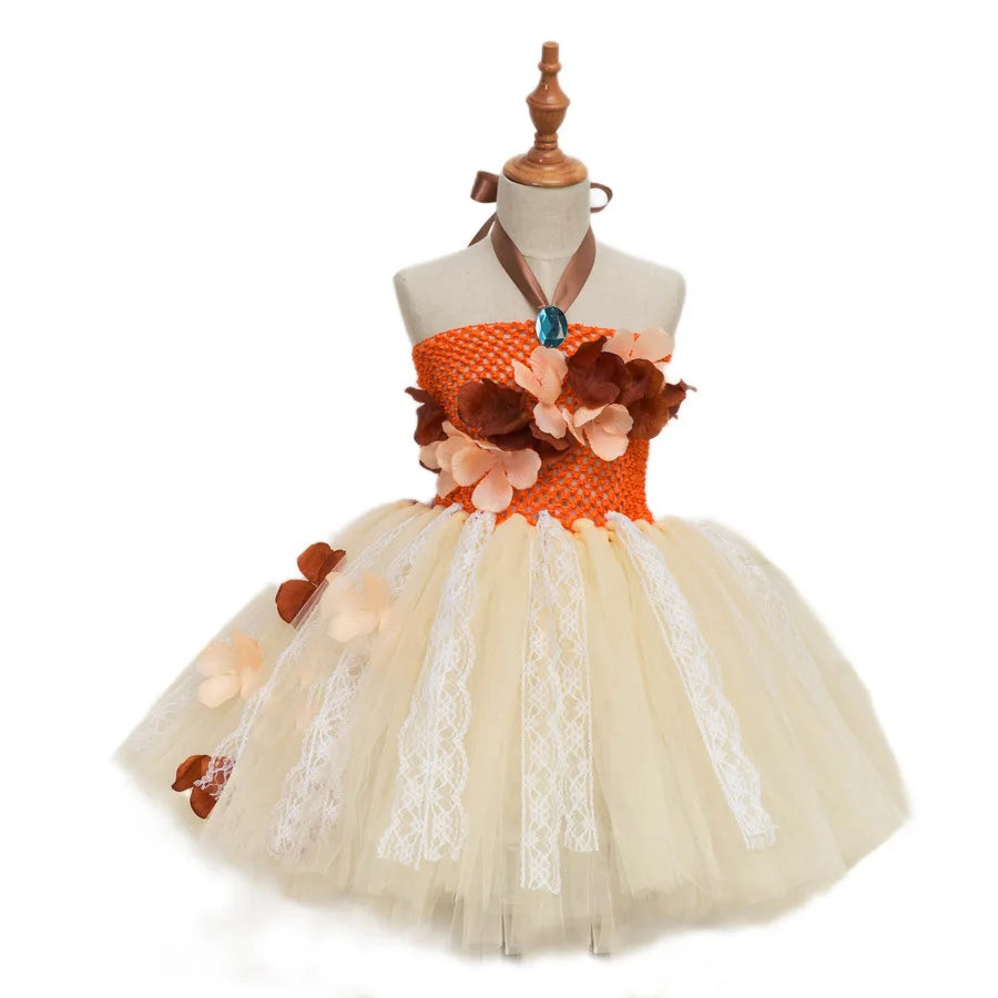 Fantasia Infantil Moana Tule