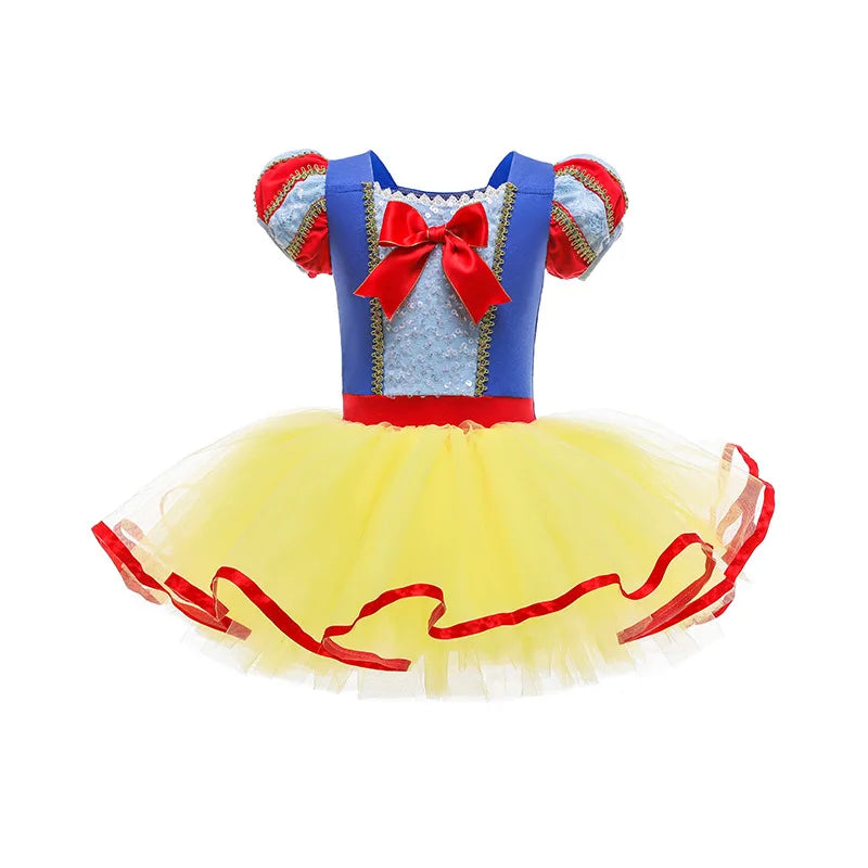 Fantasia Tutu Princesa Branca de Neve Clássica