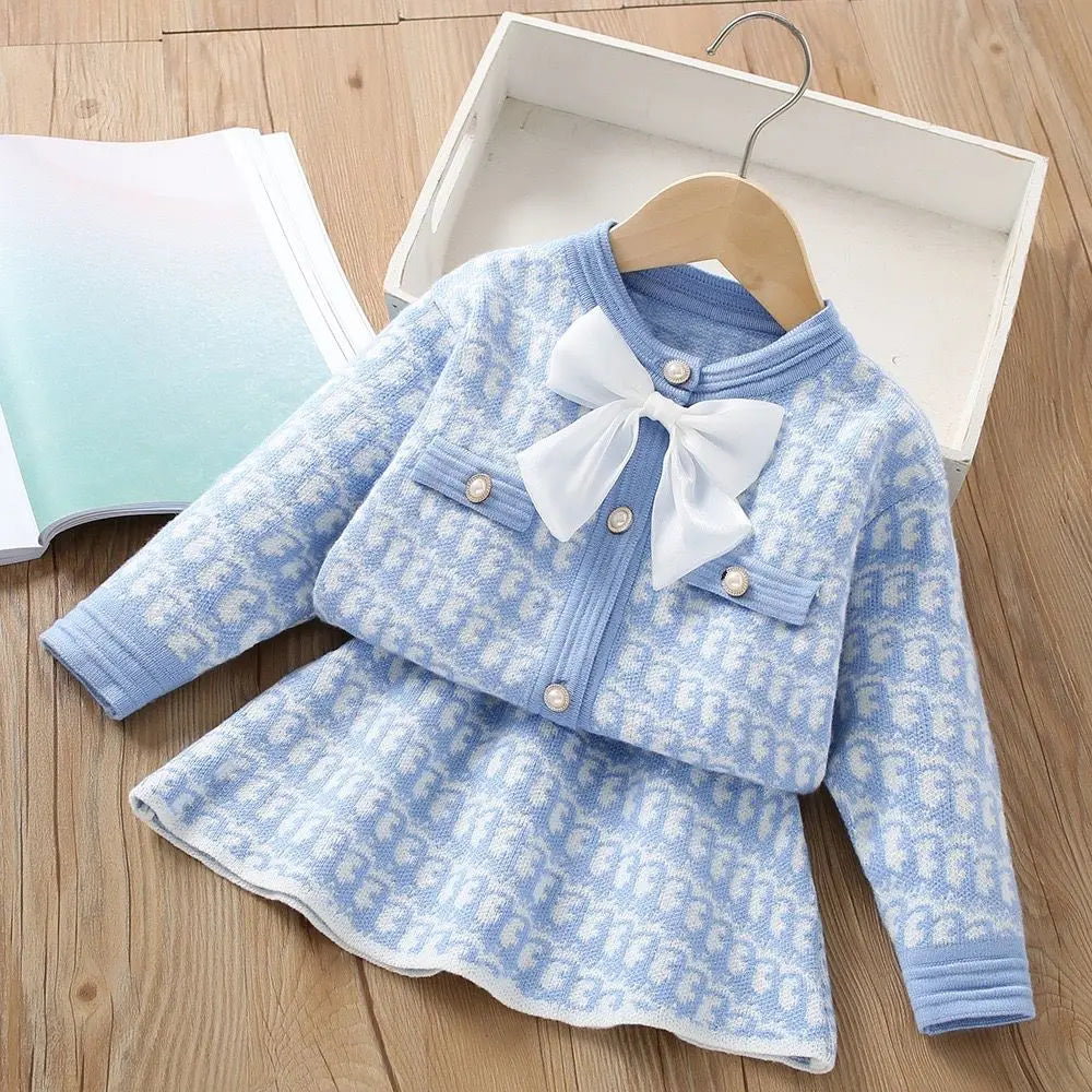 Conjunto Infantil Inverno Encanto com Laço