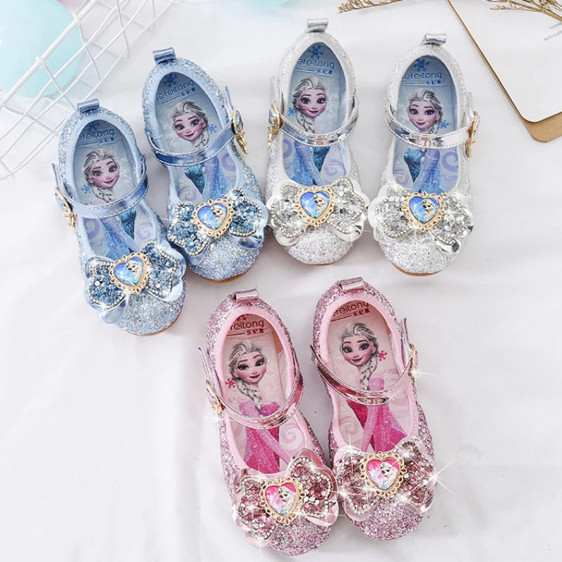 Sapatilha Infantil Frozen Glitter Mágico