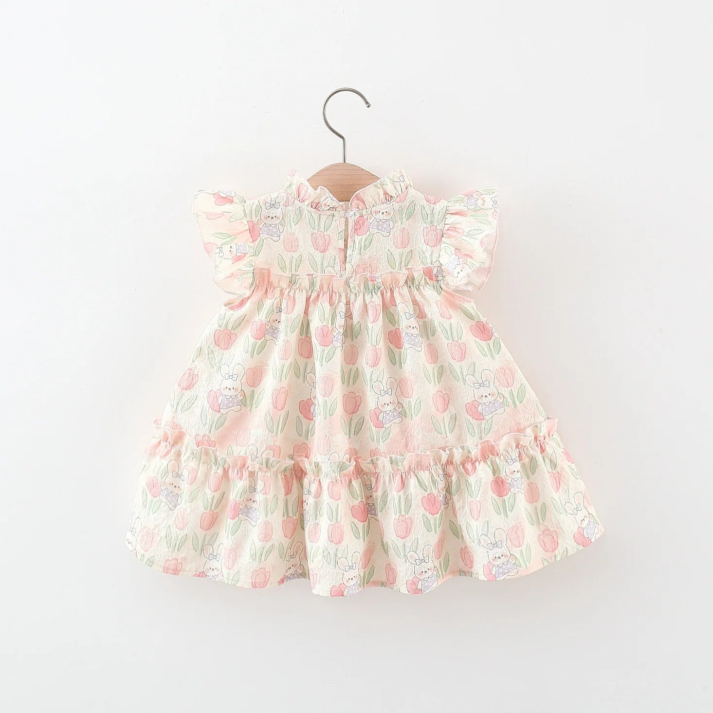 Vestido de Bebê Tulipa Encantada