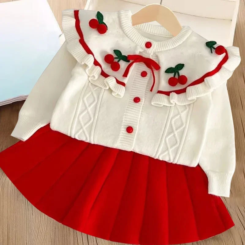 Conjunto Infantil Inverno Cerejinhas