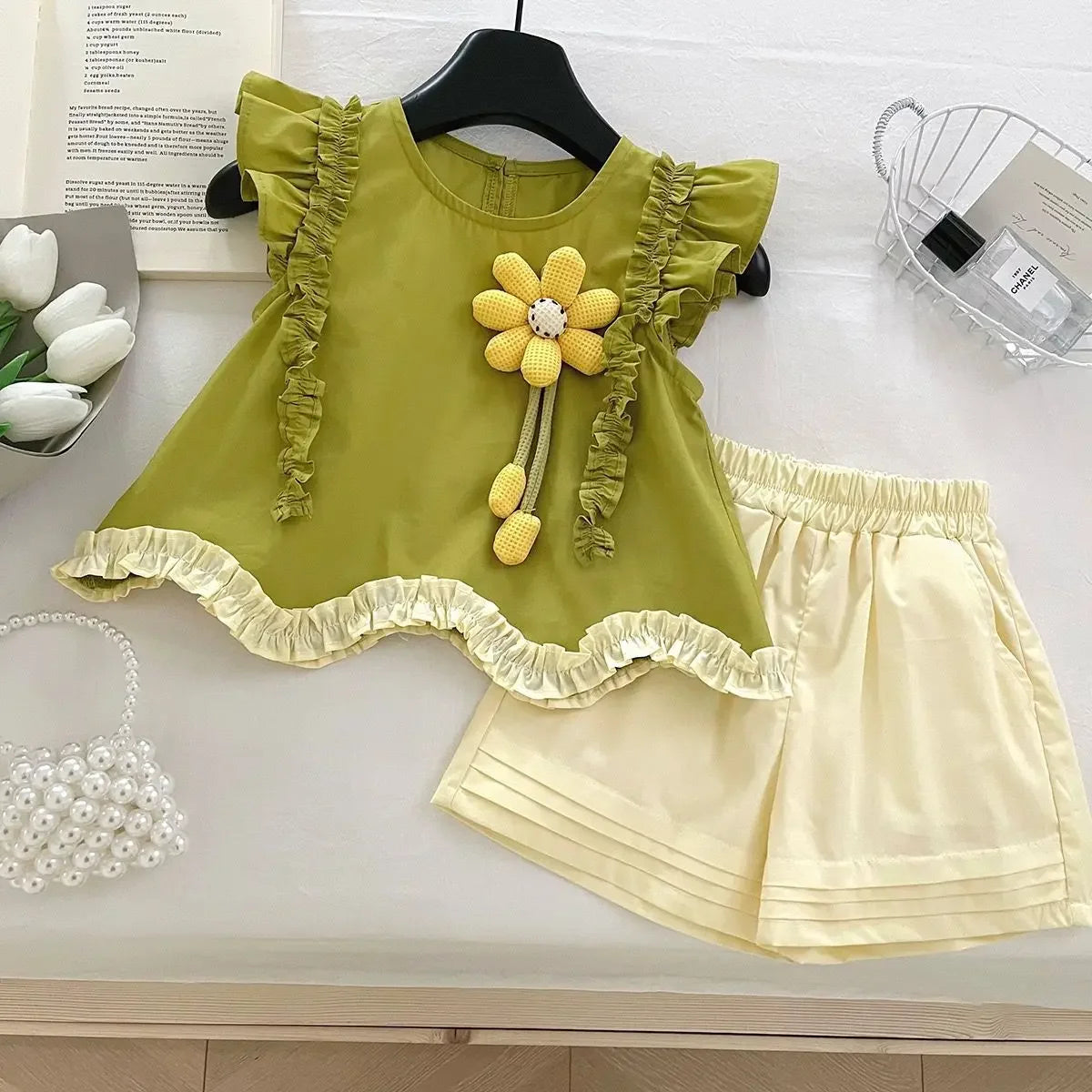 Conjunto Infantil Margarida Encantada