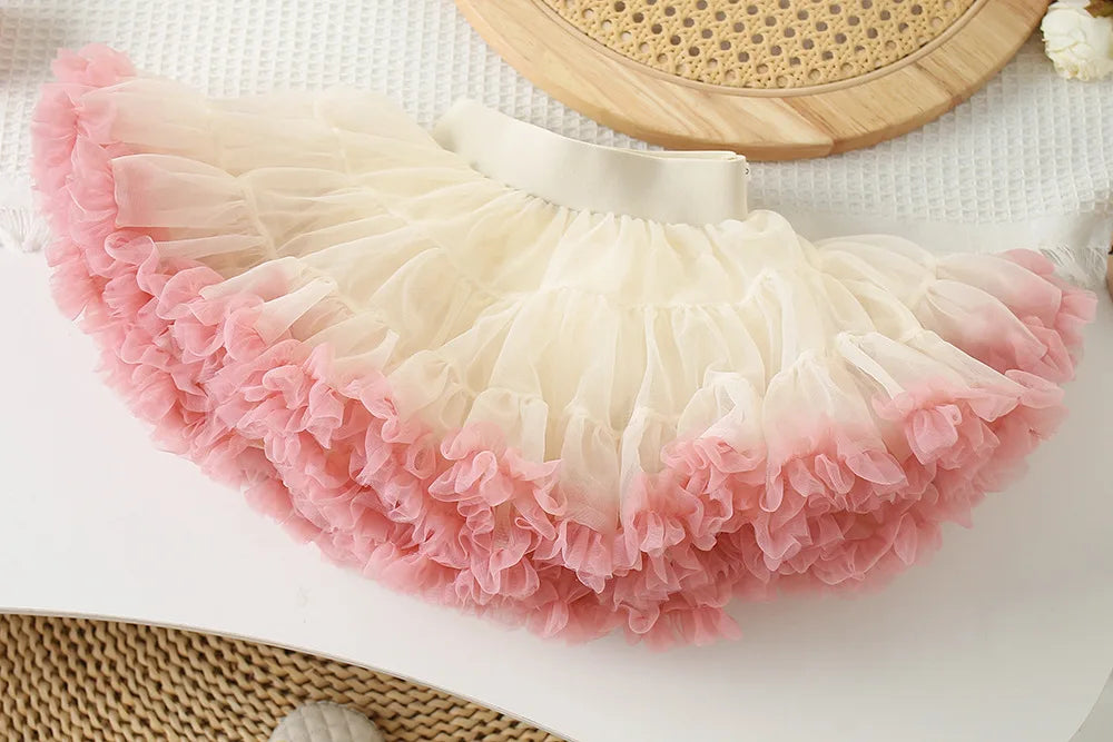 Conjunto Infantil Coração Tutu