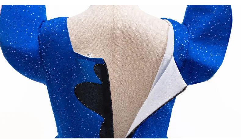 Vestido Fantasia Stitch Infantil