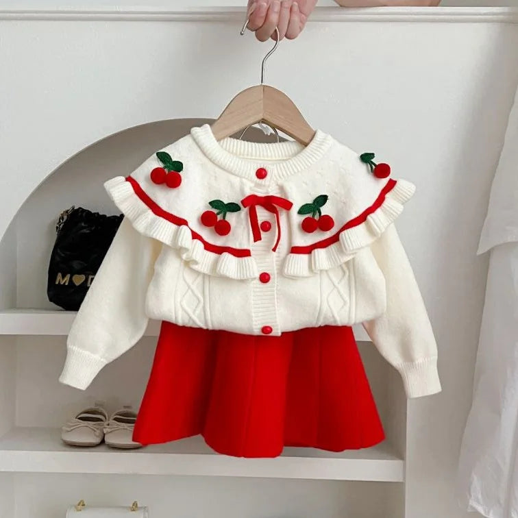 Conjunto Infantil Inverno Cerejinhas