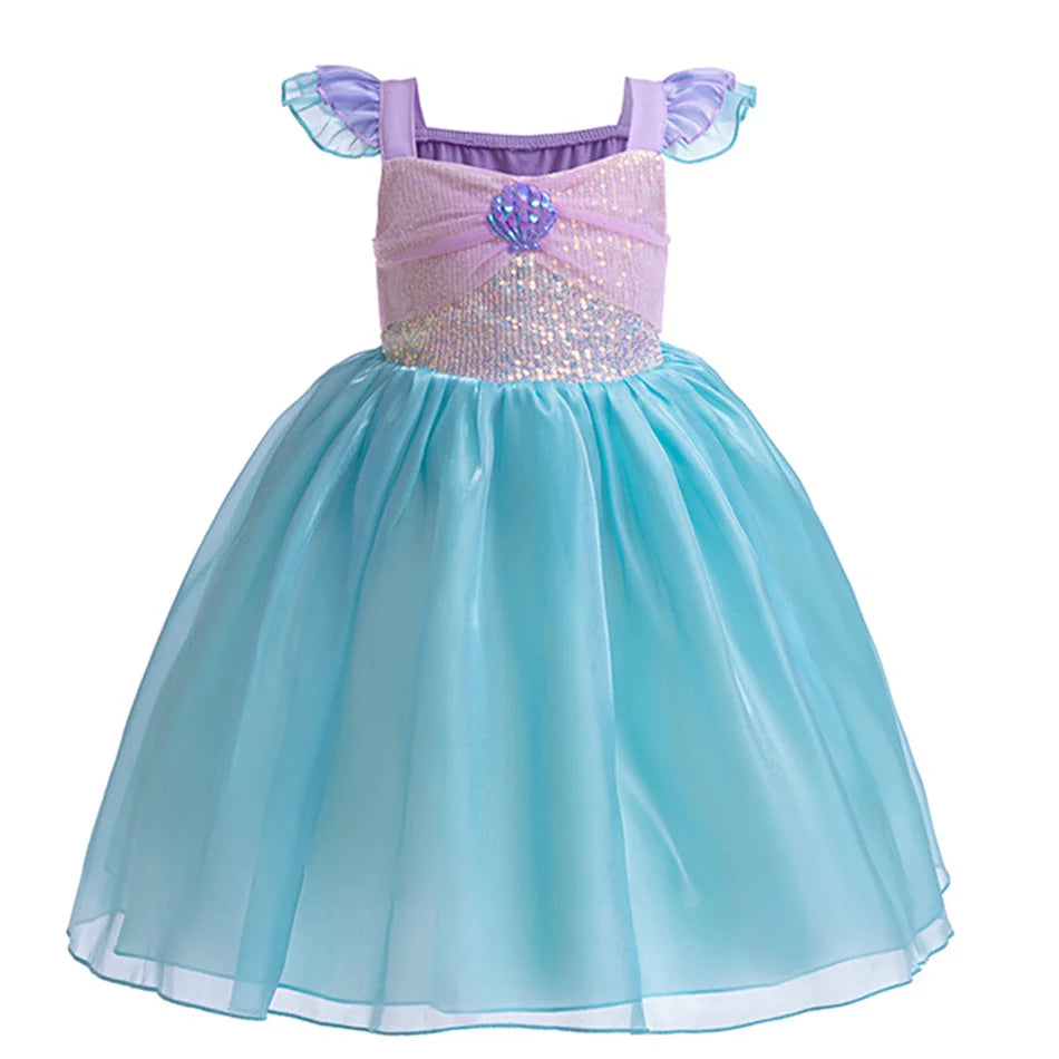 Fantasia Infantil Ariel com Capa