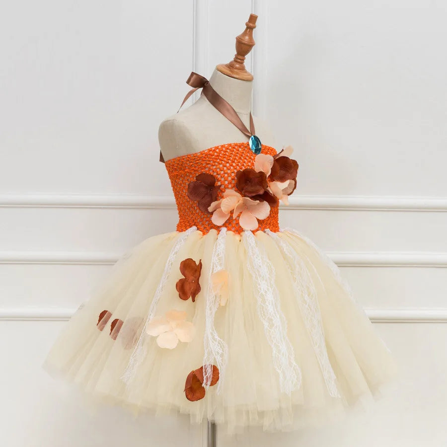 Fantasia Infantil Moana Tule