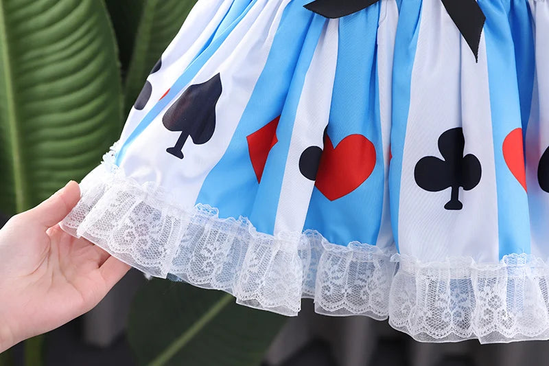 Fantasia Tutu Alice no País das Maravilhas