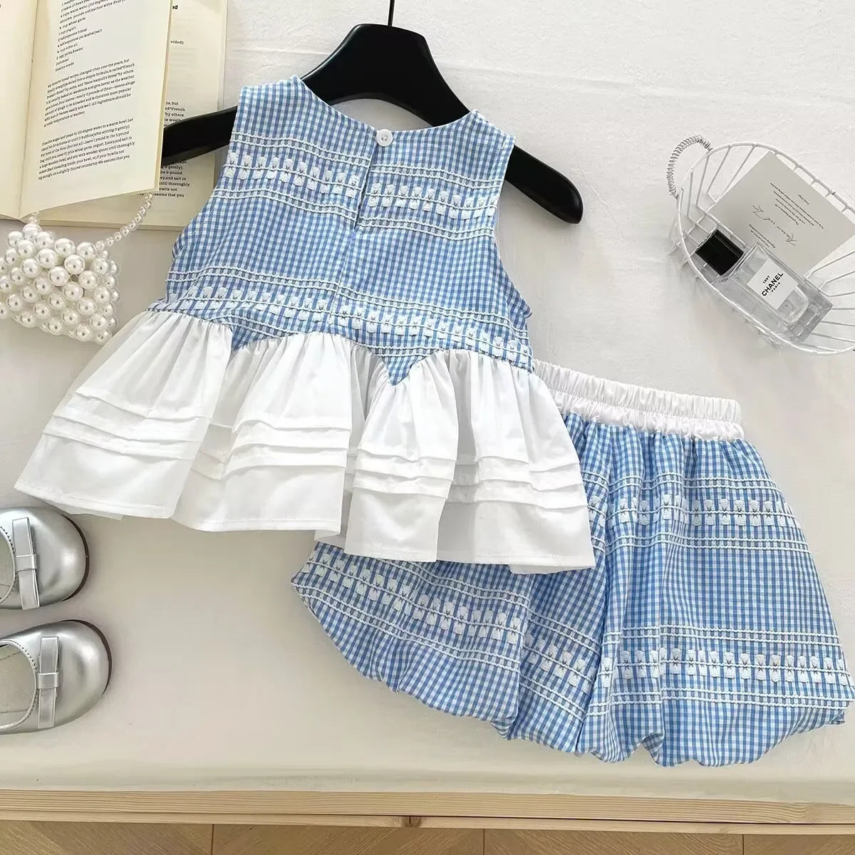 Conjunto Infantil Jardim Azul