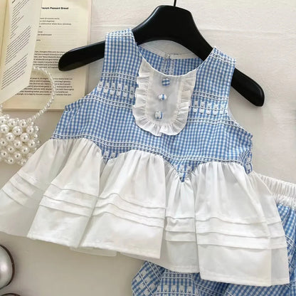 Conjunto Infantil Jardim Azul
