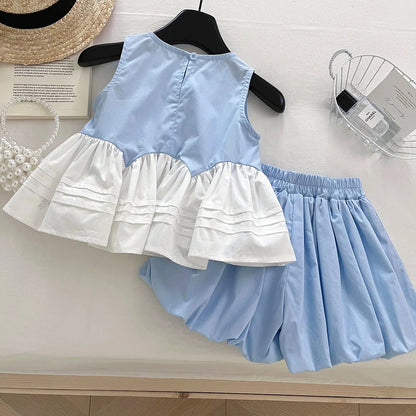 Conjunto Infantil Flor do Céu