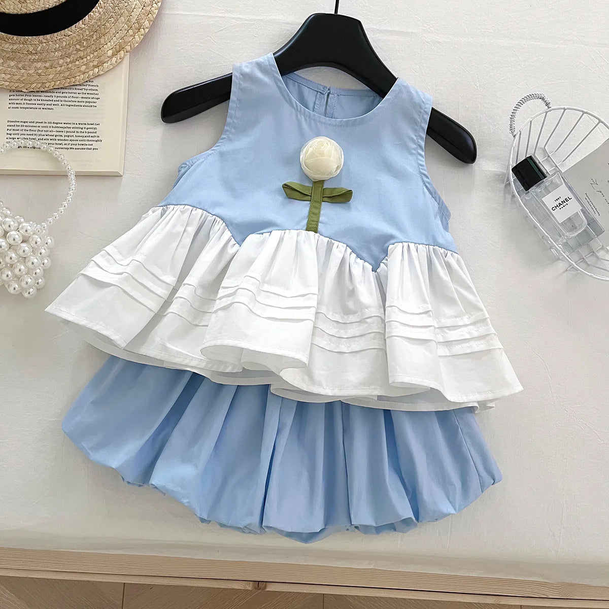 Conjunto Infantil Flor do Céu