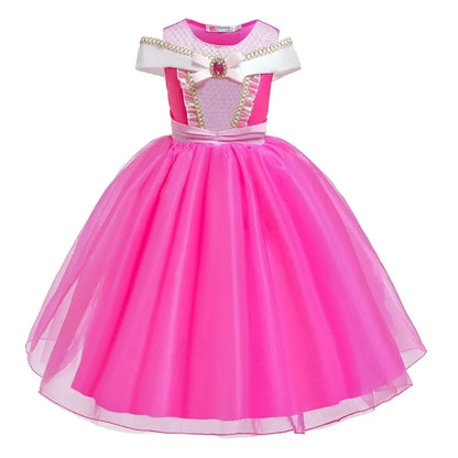 Fantasia Infantil Princesa Aurora Completa com Acessórios