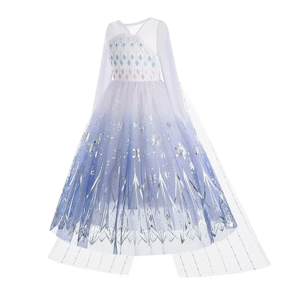 Vestido Infantil Frozen com Luzes LED