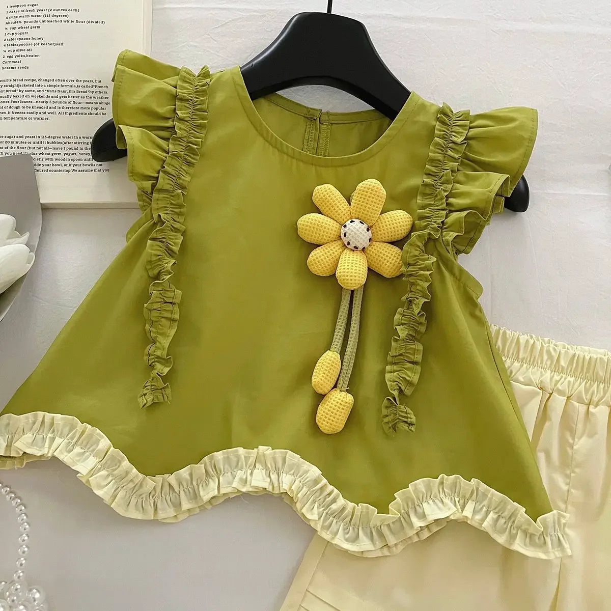Conjunto Infantil Margarida Encantada
