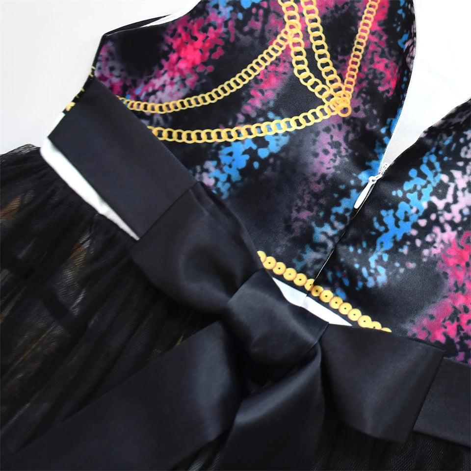 Vestido Infantil Mira Shadow Star K-Pop