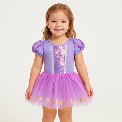 Fantasia Tutu Princesa Rapunzel
