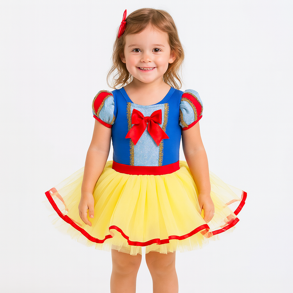 Fantasia Tutu Princesa Branca de Neve Clássica