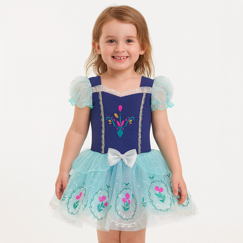 Fantasia Tutu Princesa Anna Primavera
