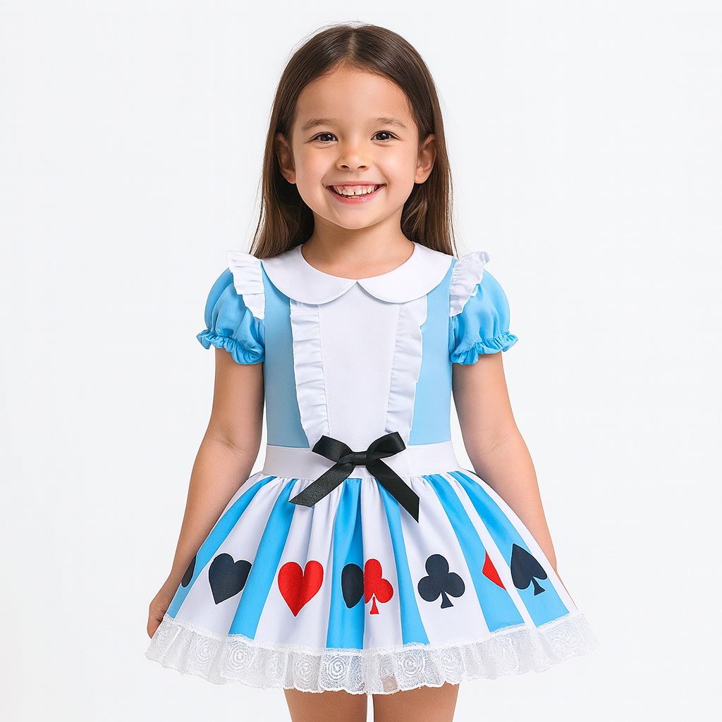 Fantasia Tutu Alice no País das Maravilhas