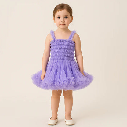 Vestido Tutu Roxo Cloud