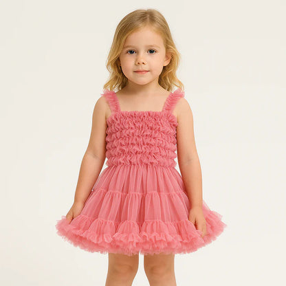 Vestido Tutu Vermelho Melancia