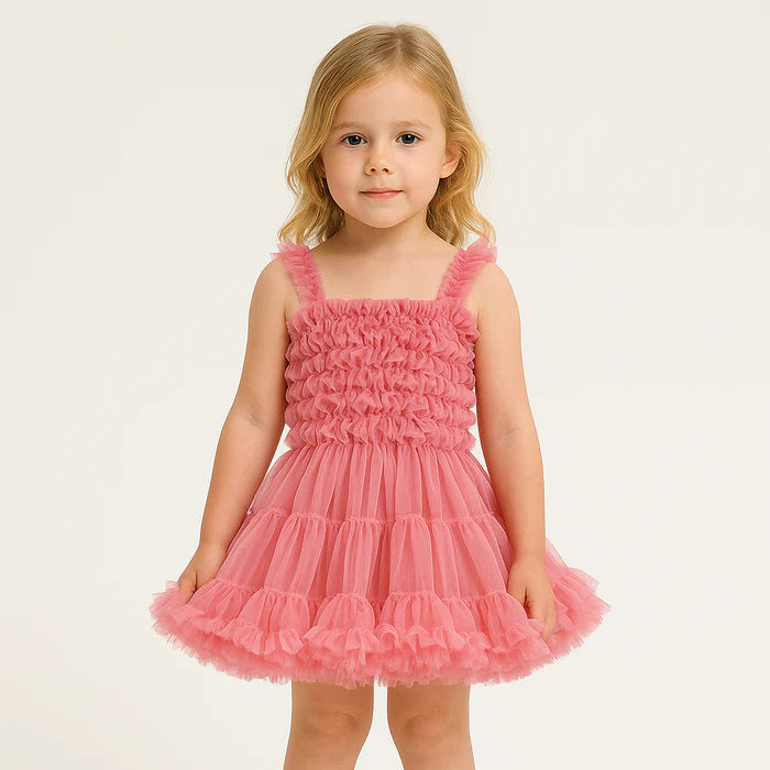 Vestido Tutu Vermelho Melancia