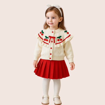 Conjunto Infantil Inverno Cerejinhas