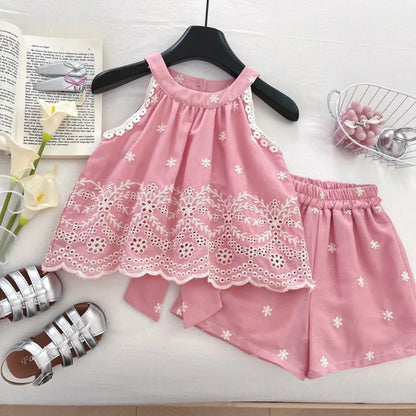 Conjunto Infantil Coração de Encanto