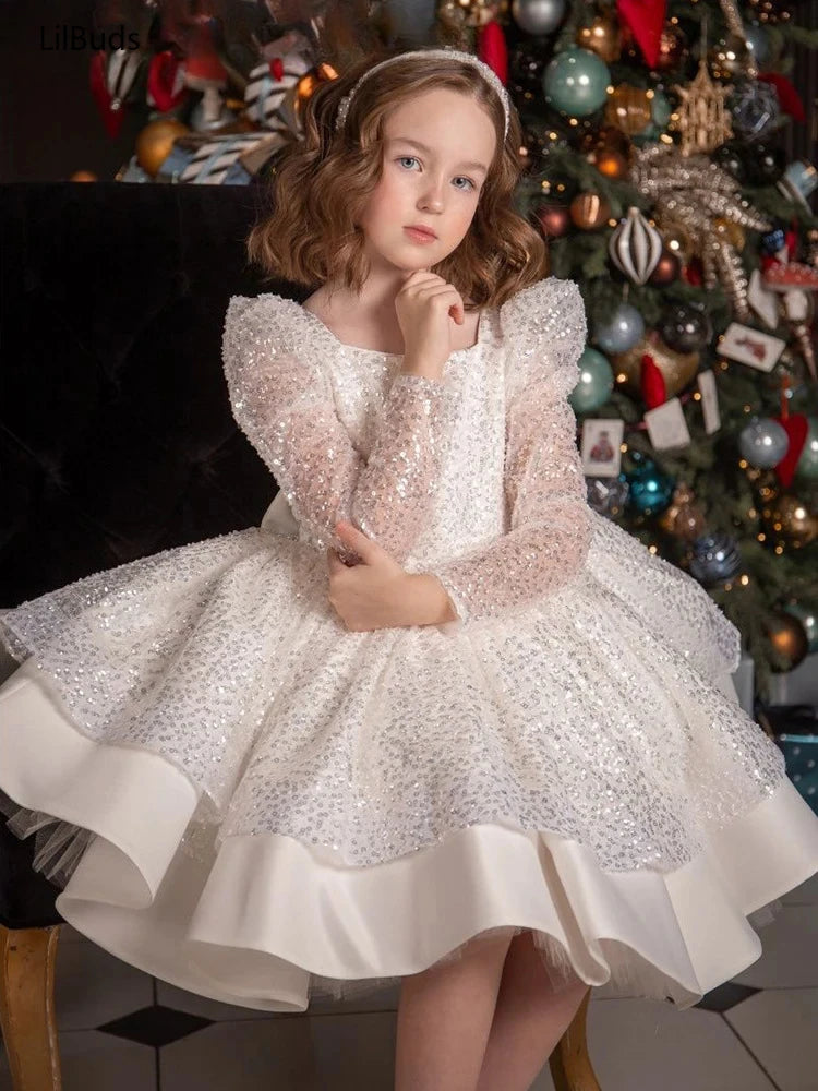 Vestido de Festa Infantil Encanto de Cristal