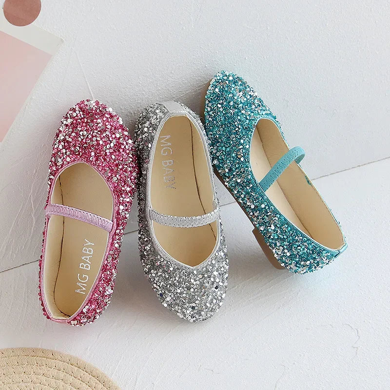 Sapatilha Infantil Brilho Encantado com Glitter