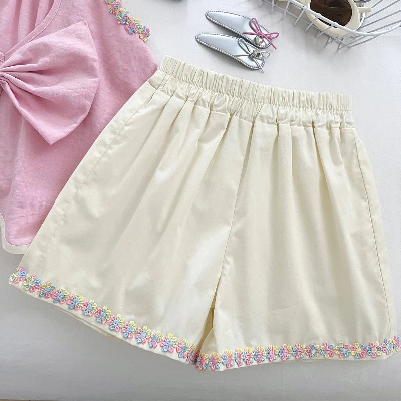 Conjunto Infantil Doce Primavera Rosa