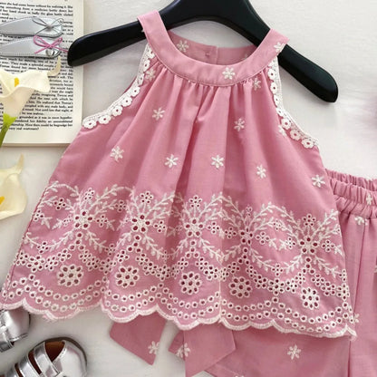 Conjunto Infantil Coração de Encanto