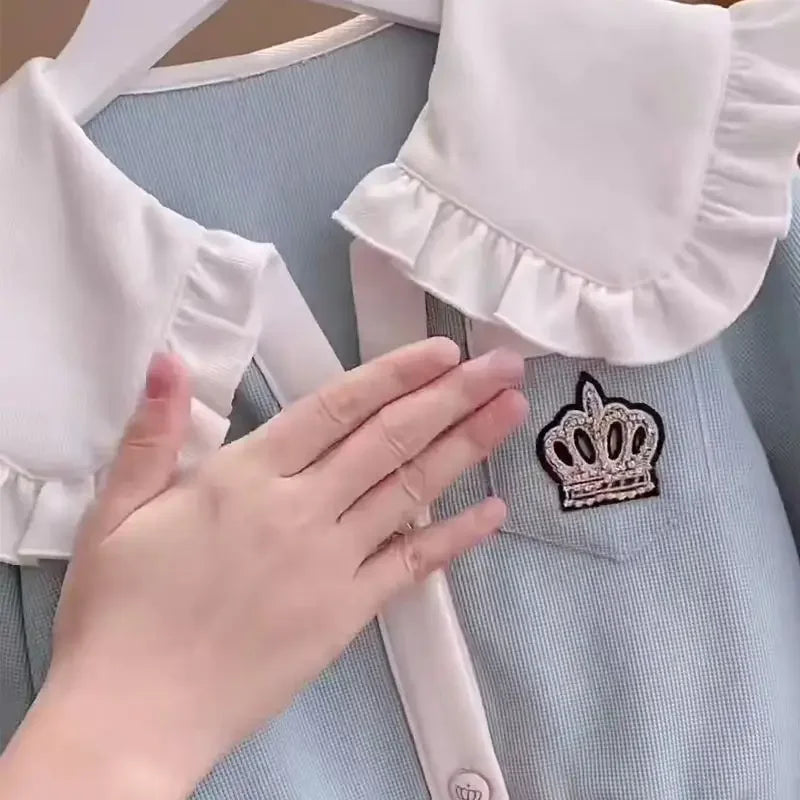 Conjunto Infantil Princesinha com Gola