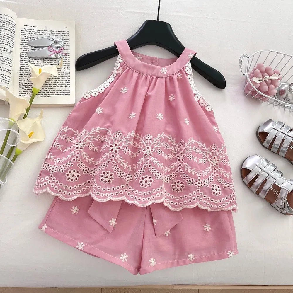 Conjunto Infantil Coração de Encanto