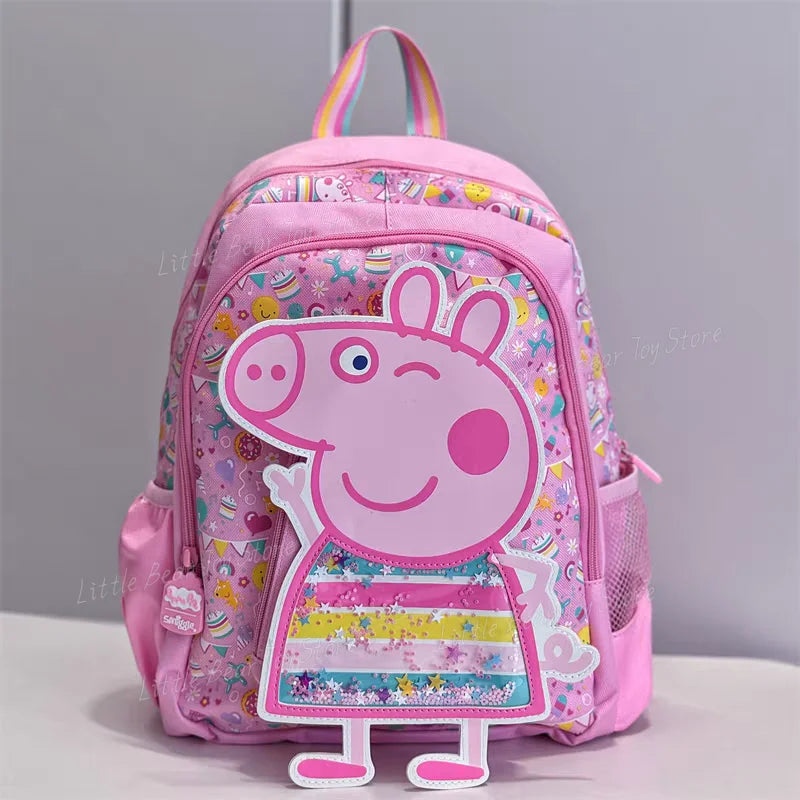 Mochila Escolar Peppa Pig 3D