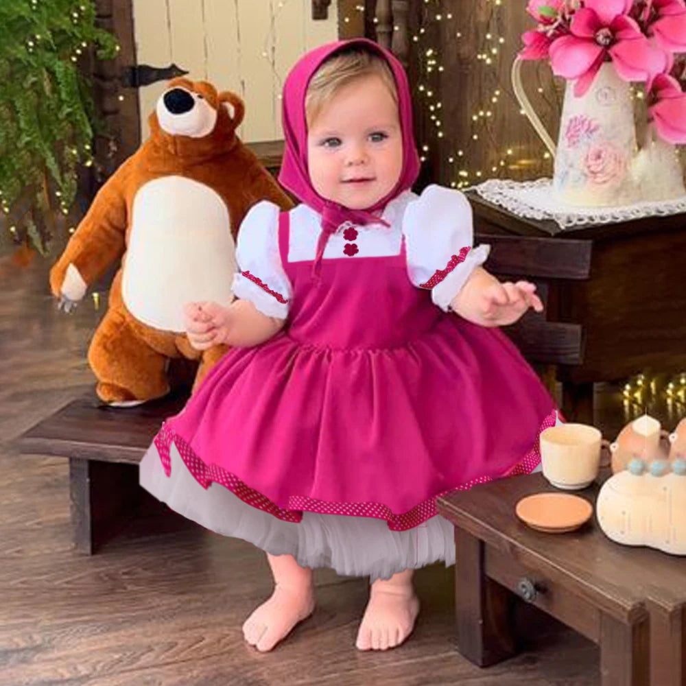 Fantasia Infantil Masha e o Urso